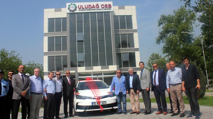 Uludağ OSB, Gürsü İlçe Emniyet Müdürlüğüne otomobil hibe etti