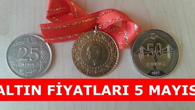Altın fiyatları: 5 Mayıs 2018 çeyrek altın, gram altın bugün ne kadar
