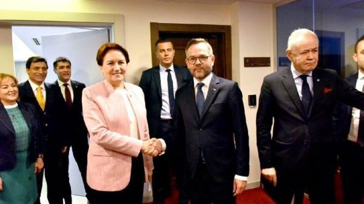 Alman bakandan Meral Akşenere ziyaret