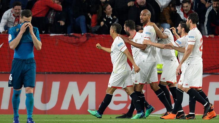 Sevilla çeyrek Real Madridi devirdi