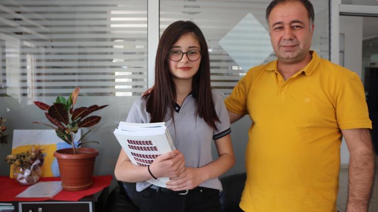 Liseli Rozerin de vekil aday adayı oldu