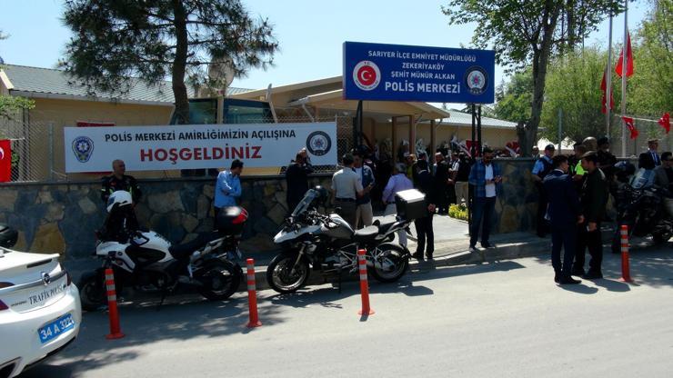 Sarıyerde 2 polis merkezi açıldı