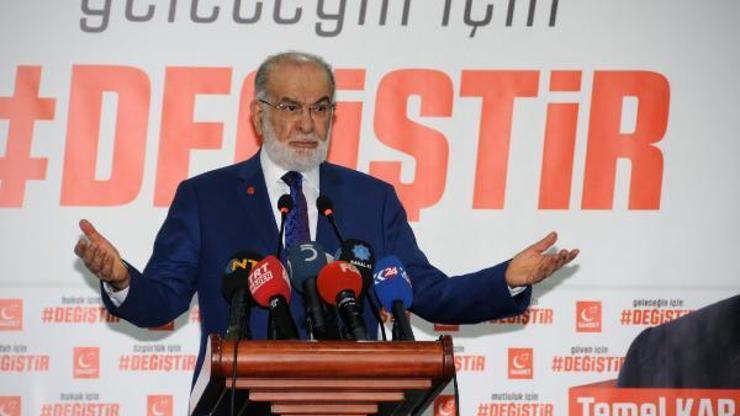 Karamollaoğlu iktidara yüklendi: İktidarlar miting tertip etmez, icraat yapar