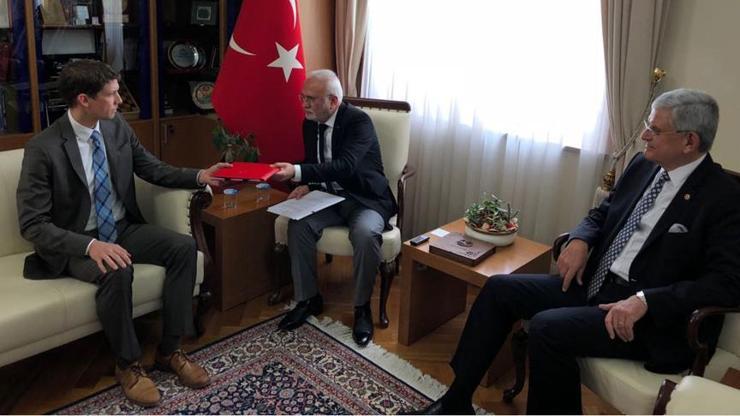 Meclisin Trumpa yazdığı mektup ABD Büyükelçiliğine iletildi