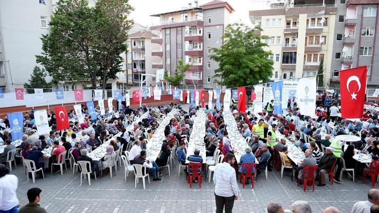 Hasan Varol Mahallesinde iftar