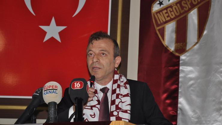 İnegölsporda başkanlığa Eşref Güç seçildi