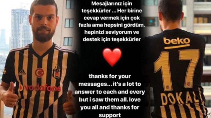 Dokali Libya kimdir Beşiktaş forması giydi, Instagramda paylaştı