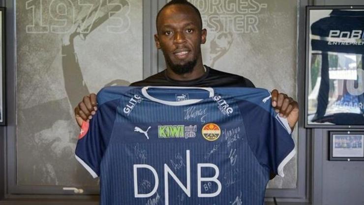 Usain Bolt yeniden sahalara döndü