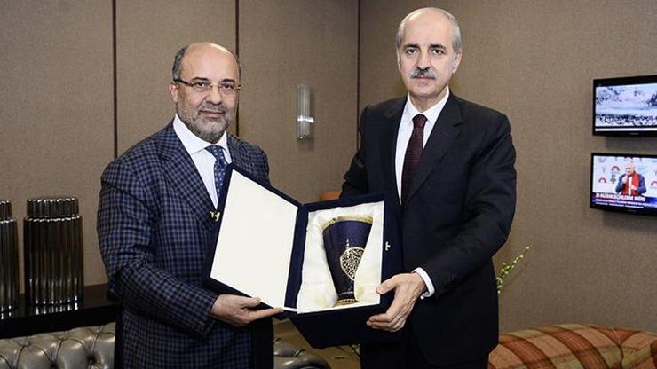 Bakan Kurtulmuştan Hürriyete ziyaret