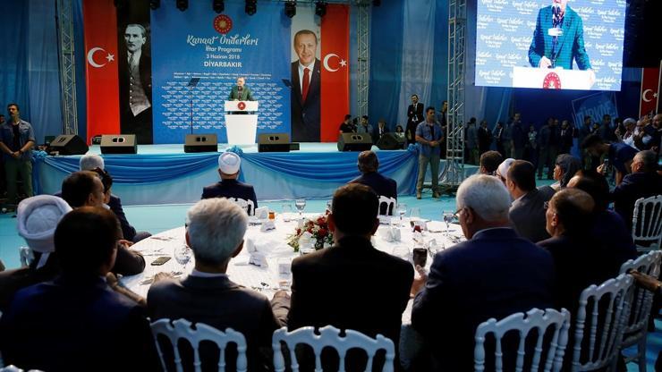 Erdoğan: Bazıları Kandilden atıp tutuyor. Sıra oraya da gelecek tabii