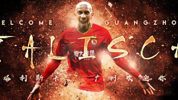 Talisca resmen Çine gitti