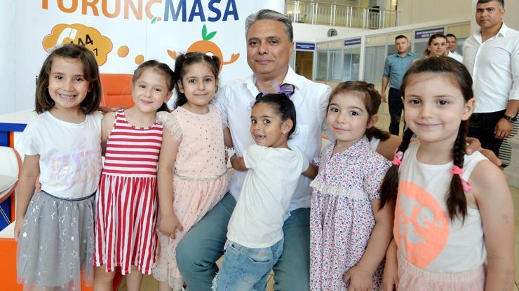 Başkan Uysal kreş öğrencileriyle bayramlaştı