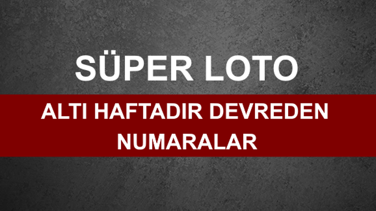 Süper Loto sonuçları 21 Haziran 2018: Devir devam ediyor | MPİ Süper Loto çekilişi