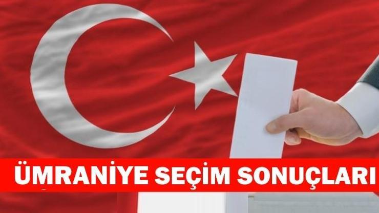 Ümraniye seçim sonuçları (İstanbul Ümraniye 2018 seçim sonuçları ve oy oranları)
