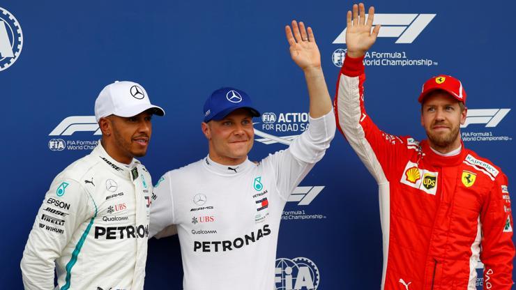 F1 Avusturyada ilk sıra Bottasın