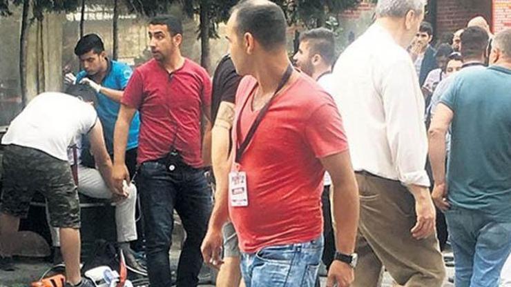 Organize İşler setinde kaza