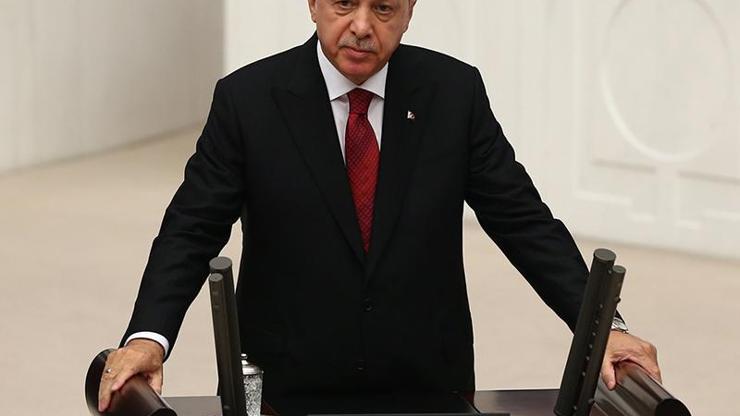 Cumhurbaşkanı Erdoğan TBMMde yemin ederek resmen göreve başladı