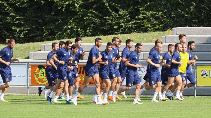 Fenerbahçe hazırlıklarını sürdürüyor