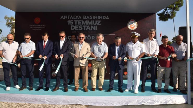 Antalya Basınında 15 Temmuz Destanı sergisi
