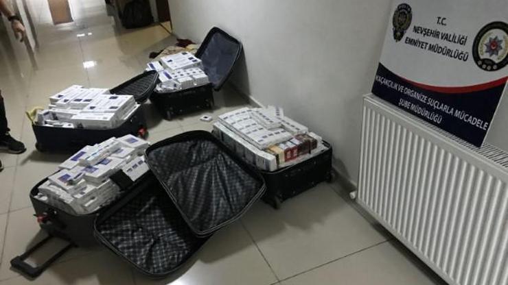 Nevşehirde 2 bin 650 paket kaçak sigara ele geçirildi