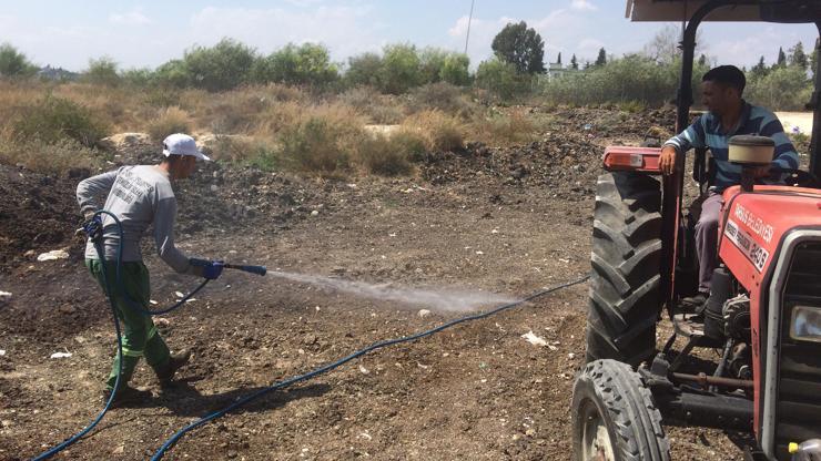 Tarsus Belediyesinin koku mücadelesi