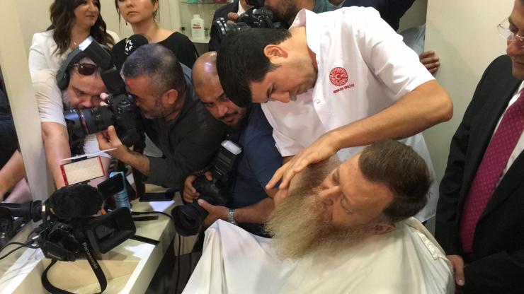 OHAL kalktı; Aytuğ Atıcı 2 yıldır uzattığı sakallarını kestirdi