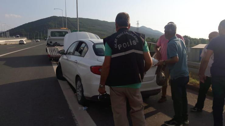 Polis, uyuşturucu şüphelisini aracının lastiğine ateş ederek durdurdu