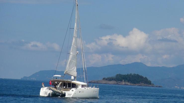 Karadeniz rallisine katılan yatlar Giresunda