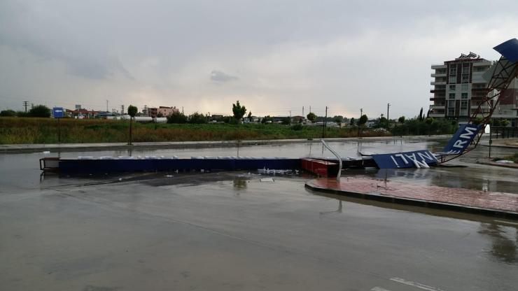 Kadirlide şiddetli yağış