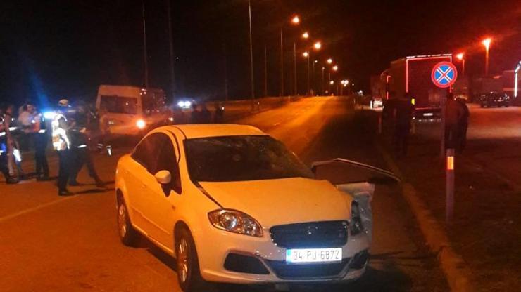 Minibüs ile otomobil çarpıştı: 7 yaralı