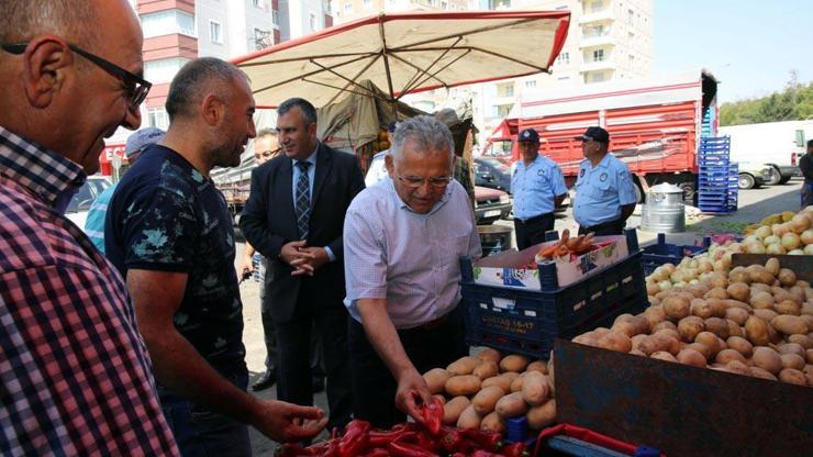 Melikgazi pazar yerlerinde yaz bereketi