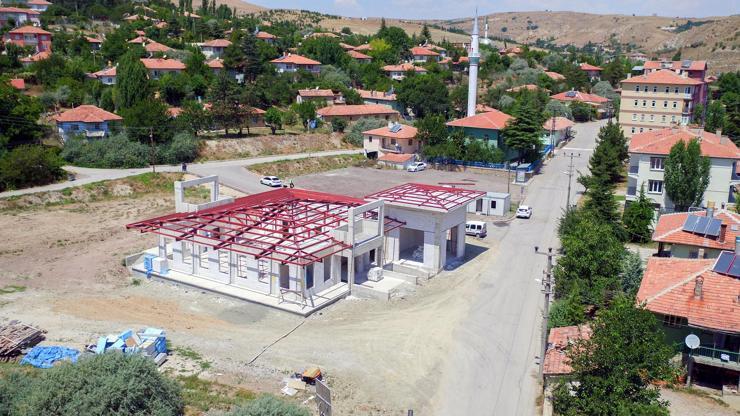 Mamak’ta köy konağı çalışmaları devam ediyor