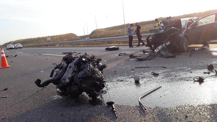 Başakşehirde trafik kazası: 2 yaralı