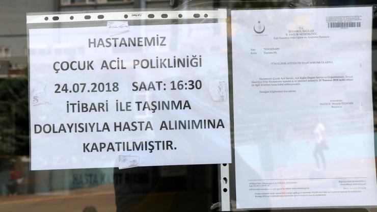 Şişli Etfalde taşınma işlemi başladı