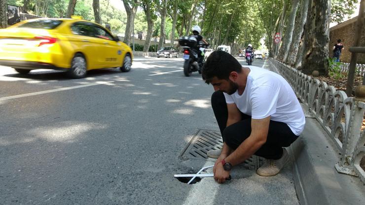Dolmabahçede ikinci çukur