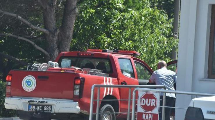 Söndürülmeyen sigara yangın çıkardı
