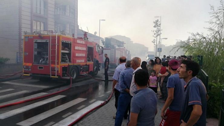 Malatya’da ev yangını korkuttu