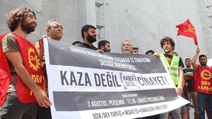 İşçi sendikalarından Dilek Dayar eylemi