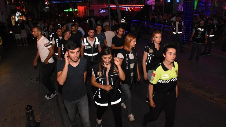 Ünlü tatil bölgesinde polis denetimi