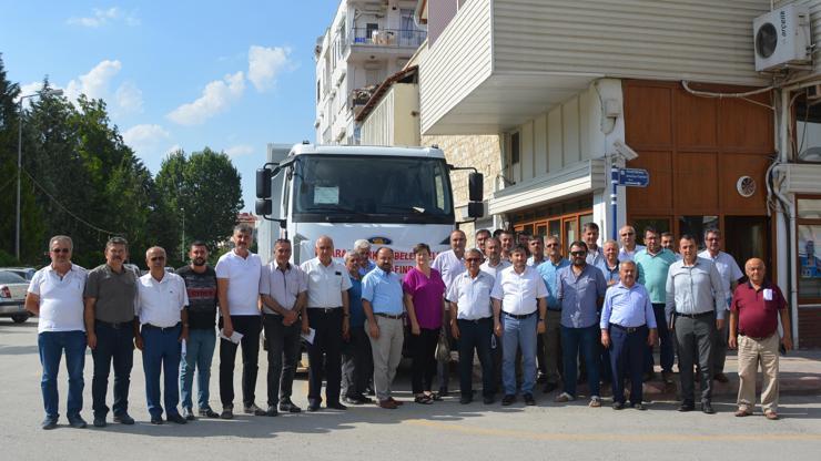 Korkuteli Belediyesine hibe kamyon