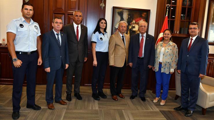 Zabıtadan, kuruluş yıldönümü ziyareti