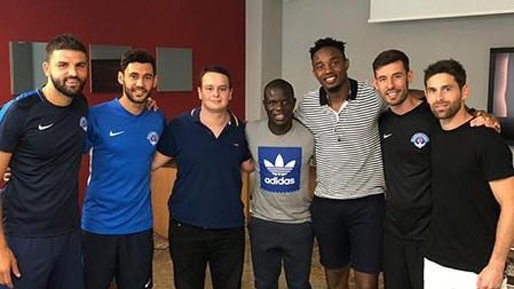 Kante, Kasımpaşayı ziyaret etti