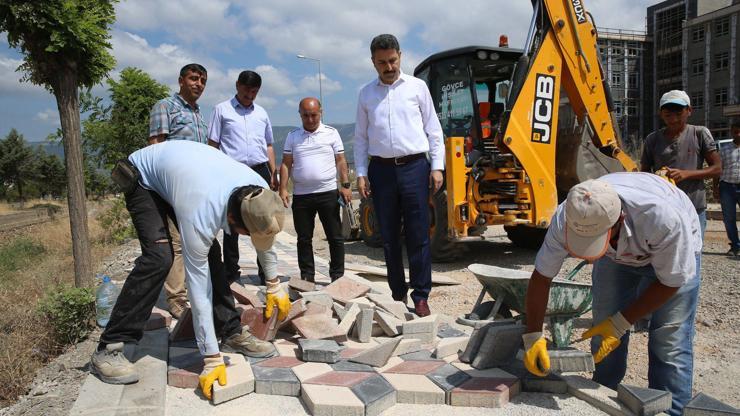Başkan Eroğlu, çalışmaları yerinde inceledi