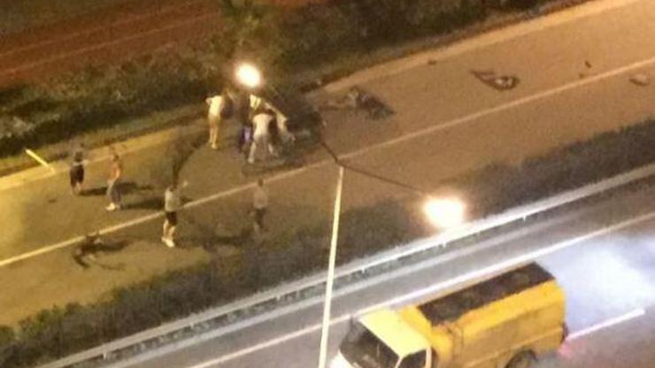 Rizede devrilen otomobilin sürücüsü öldü