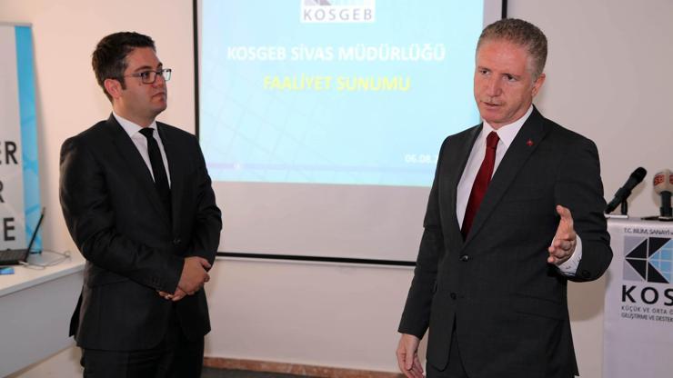 Vali Gül, KOSGEBi ziyaret etti