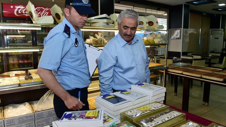 Mamak Belediyesi zabıta ekipleri bayram denetimi yapıyor