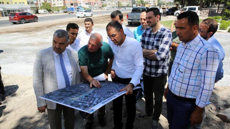 Başkan Çelik, Asri mezarlıkta incelemelerde bulundu