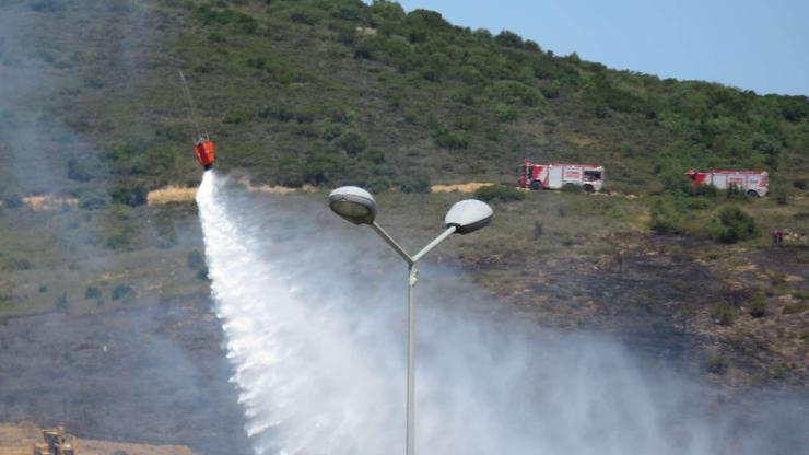 Tuzla Piyade Okulunda yangın