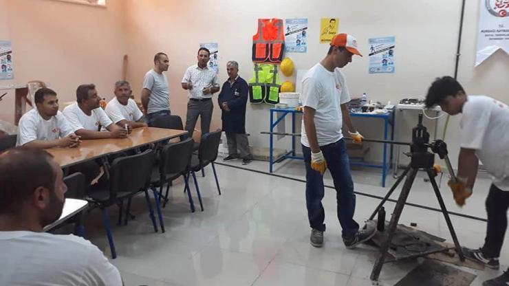 SODES kursiyerlerine uygulamalı eğitim