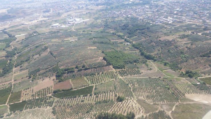 Jandarmadan helikopterle uyuşturucu denetimi